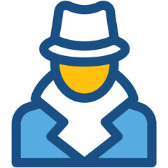 Spy Line Vector Icon