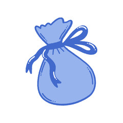 svg christmas easy doodle element set