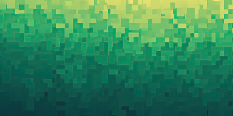 Green background 8-bit style vintage video game graphics, low pixel style, generated ai