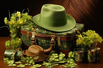 St. Patricks Day Fashion. Trendy Green Outfit Ideas with Irish-Inspired Elements for Festive Attire