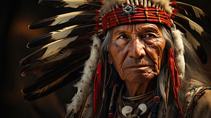 Old Native American Indian