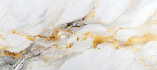 Marble granite white with gold texture. Background wall surface black pattern graphic abstract