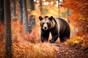 bear in the woods