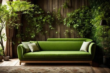 living room with sofa