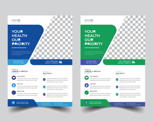
Medical health care flyer brochure template design,flyer design a4 flyer design template for print,