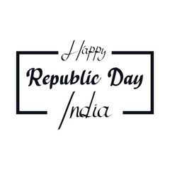 vector illustration of republic day. 26 january background.