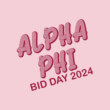 Retro college greek fraternity alpha slogan print for girl and kids sorority tee t shirt or sticker