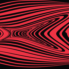 3D abstract monochrome background with line pattern, vector design, technology theme, dimensional line flow in perspective, big data, nanotechnology.	
