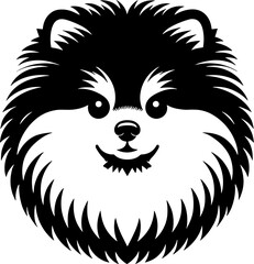 Obraz premium Pomeranian icon 7