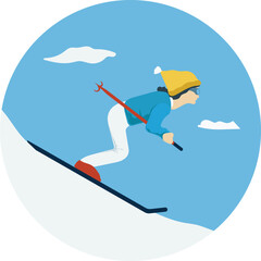 snowboarder jumping in the air. sports icon vector, sports icon png, sports symbols. athletics, fun, game, exercise, play, physical activity, basketball and pong racket vector icon design.