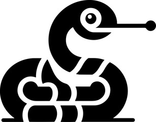 Pipe Snake icon 13 - obrazy, fototapety, plakaty