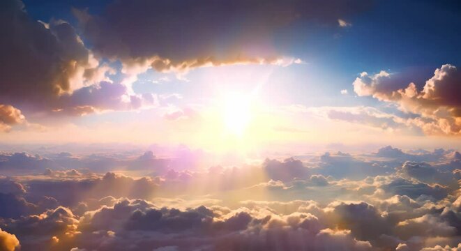 A serene view of the Earth's cloud patterns and weather systems from the station. 