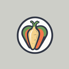 Vegetables Logo EPS Format Very Cool Design