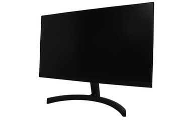 computer monitor screen on transparent background png