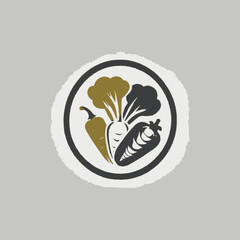 Vegetables Logo EPS Format Very Cool Design