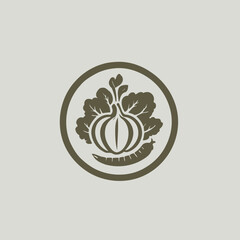 Vegetables Logo EPS Format Very Cool Design