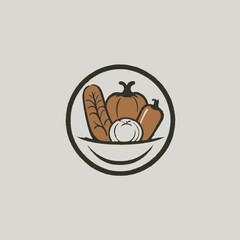 Vegetables Logo EPS Format Very Cool Design
