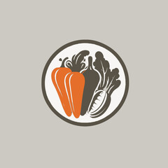 Vegetables Logo EPS Format Very Cool Design