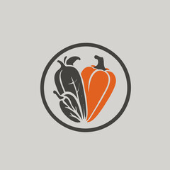 Vegetables Logo EPS Format Very Cool Design