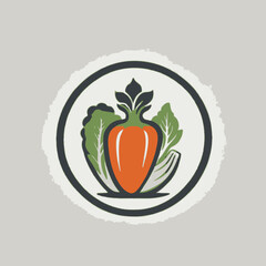 Vegetables Logo EPS Format Very Cool Design