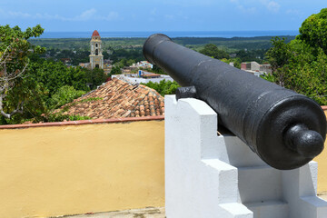 View at the colonial town of Trinidad in Cuba