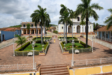 View at the colonial town of Trinidad on Cuba