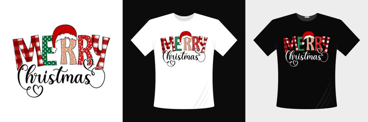 Merry Christmas typography t-shirt design. Merry Christmas shirt, Christmas t-shirt