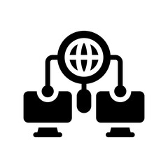 survey glyph icon