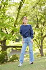 Fototapeta premium 美しい日本女性