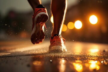 Running is a sport activity