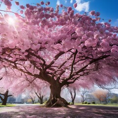 Obraz na płótnie Canvas Cherry blossom tree
