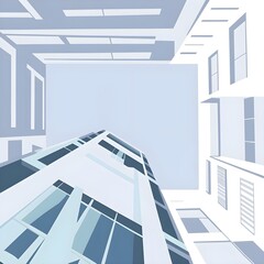 minimalist sky background