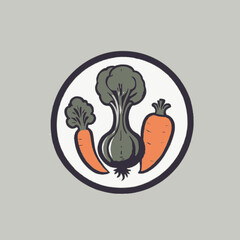 Vegetables Logo EPS Format Very Cool Design
