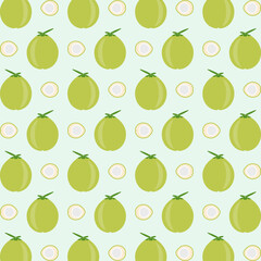 Coconut water vector design repeating pattern vector illustration background