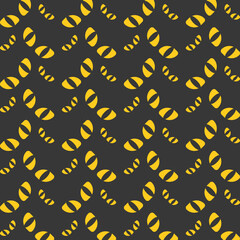 Cat eyes vector design repeating pattern vector illustration background