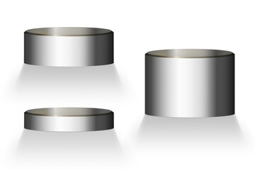 silver bronze, The podium, the actual silver-base stage for product presentation.