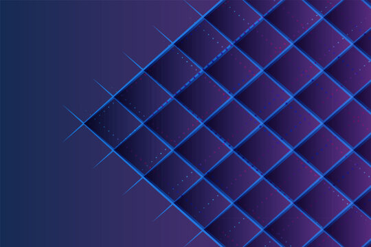 abstract blue background with squares, abstract background with blue and purple squares, vector modern wallpaper and muck-up design 