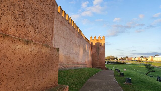 Chellah Walls - Rabat - Morocco.