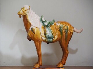 中国の置物　馬