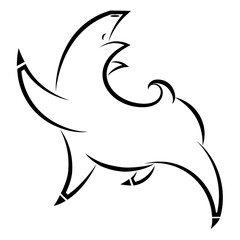 Pig design on transparent background. Mammals, Farm Animal.