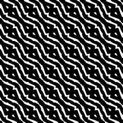 Abstract Shapes.Vector Seamless Black and White Pattern.Design element for prints, decoration, cover, textile, digital wallpaper, web background, wrapping paper, clothing, fabric, packaging, cards, ti