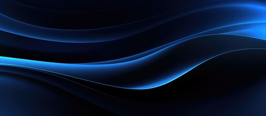 Fototapeta premium Modern black blue abstract background. Minimal. Color gradient. Dark.