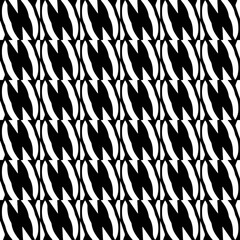 Abstract Shapes.Vector Seamless Black and White Pattern.Design element for prints, decoration, cover, textile, digital wallpaper, web background, wrapping paper, clothing, fabric, packaging, cards, ti