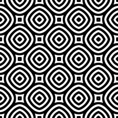 Abstract Shapes.Vector Seamless Black and White Pattern.Design element for prints,decoration,cover,textile,digital,wallpaper, web background,wrapping paper,clothing,fabric,packaging,cards, invitations