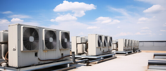 Fototapeta premium HVAC unit Air conditioning
