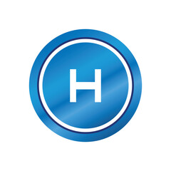 Initial Letter Logo H Template Vector Design