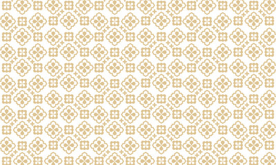 Islamic floral pattern decorative design background vector