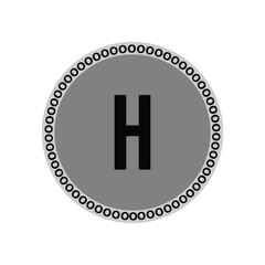 Initial Letter Logo H Template Vector Design