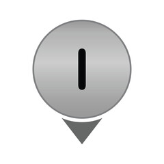 Initial Letter Logo I Template Vector Design