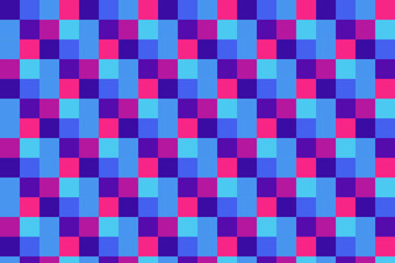 Vector Pattern of Multicolor  square. Ideal for cloth, tiles, background design, webpage.  EPS 10 File.